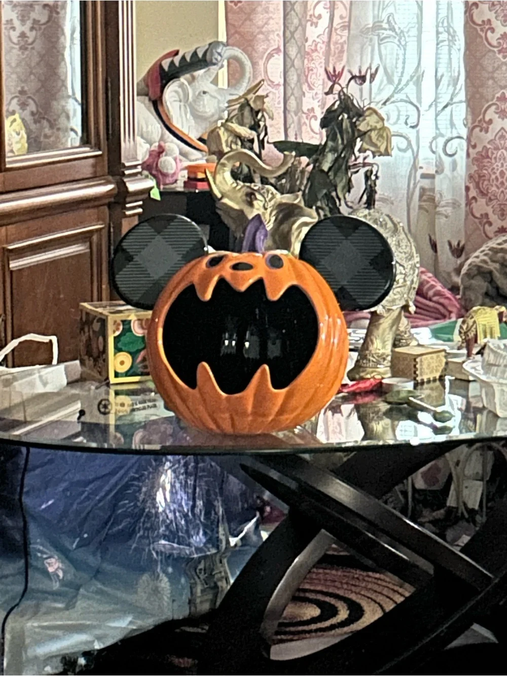 Disney glossy orange